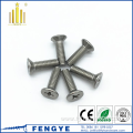 Titanium countersunk head cross machine screw